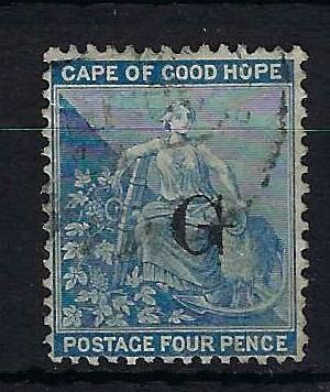 Image of South African States ~ Griqualand West SG 12e FU British Commonwealth Stamp